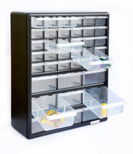 Load image into Gallery viewer, Storage Cabinet Drawers 39 Plastic Tool Box Containers Organiser Cupboard