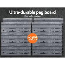 Load image into Gallery viewer, Giantz 88 Parts Wall-Mounted Storage Bin Rack Tool Garage Shelving Organiser Box