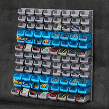 Load image into Gallery viewer, Giantz 96 Storage Bin Rack Wall-Mounted Tool Parts Garage Shelving Organiser
