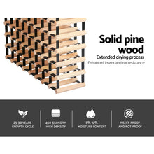Load image into Gallery viewer, Artiss 72 Bottle Timber Wine Rack