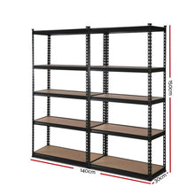 Load image into Gallery viewer, 2x1.5M Warehouse Shelving Racking Storage Garage Steel Metal Shelves Rack