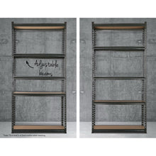 Load image into Gallery viewer, 2x1.8M 5-Shelves Steel Warehouse Shelving Racking Garage Storage Rack Grey