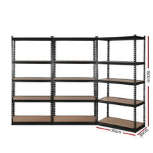 Load image into Gallery viewer, 3x1.5M Warehouse Shelving Racking Storage Garage Steel Metal Shelves Rack
